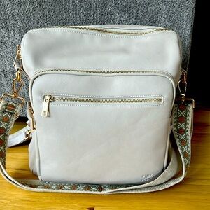 Pink Cove Hazel Backpack- Stone